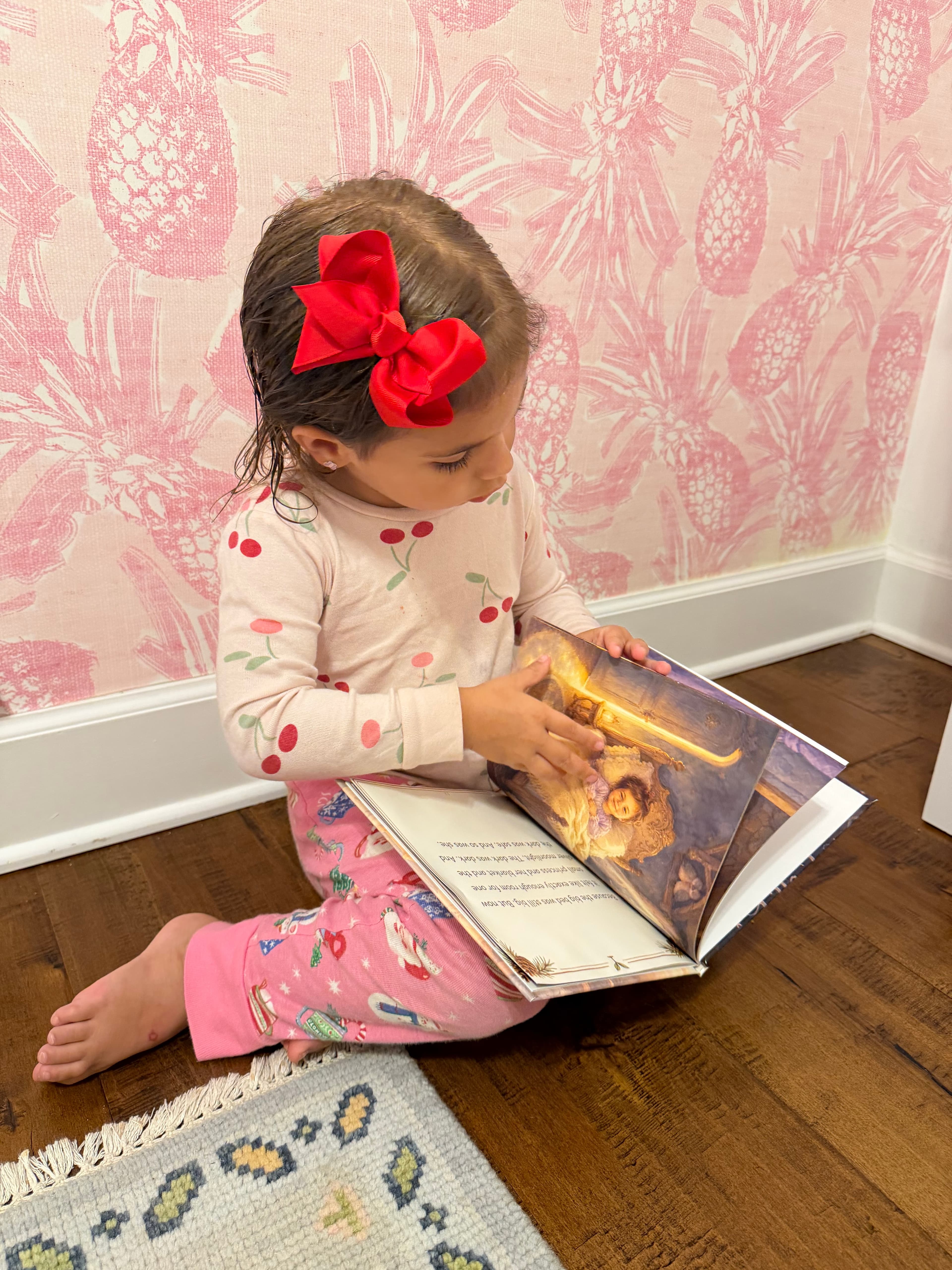 Children reading personalized storybooks together